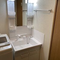 画像1469：洗面台ミラーキャビネット交換