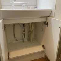 画像1470：洗面台ミラーキャビネット交換